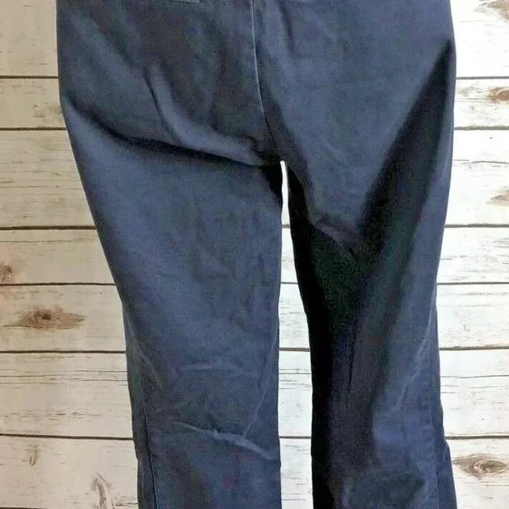 ANN TAYLOR LOFT Women Zip Up Modern Skinny Ankle Pockets Blue Pants Sz 8 Petite - Picture 7 of 11